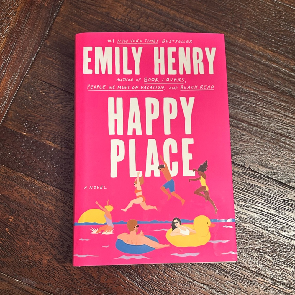 Happy Place by Emily Henry- Hardcover Book